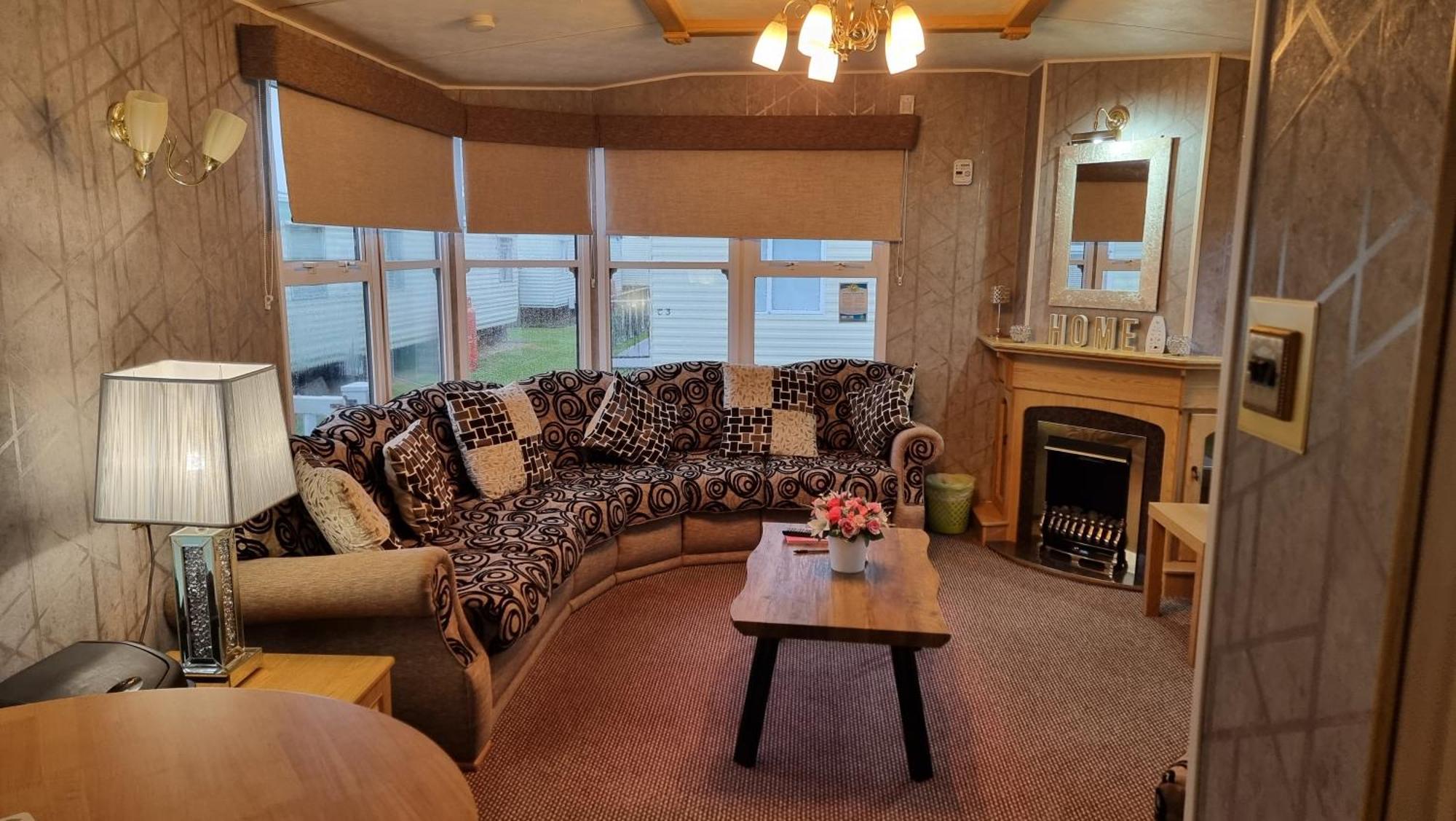 8 Birth Caravans Hire Caravan Number C4 Skegness Buitenkant foto